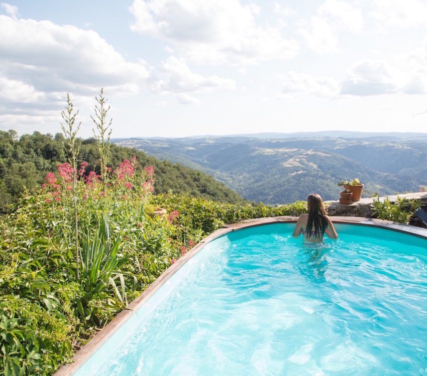 Small swimming pool